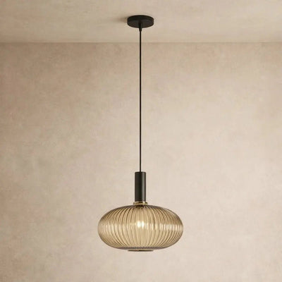Suspension Luminaire en Verre - Onde Subtile | Chroria - vue 4 | Azeniah