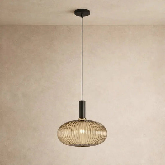 Suspension Luminaire en Verre - Onde Subtile | Chroria - vue 4 | Azeniah