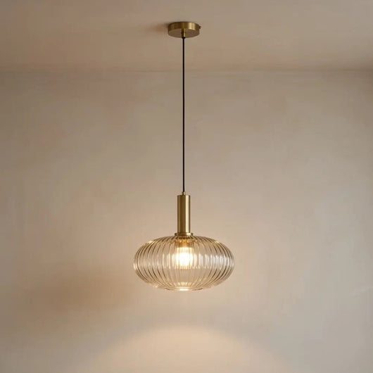 Suspension Luminaire en Verre - Onde Subtile | Chroria - vue 18 | Azeniah