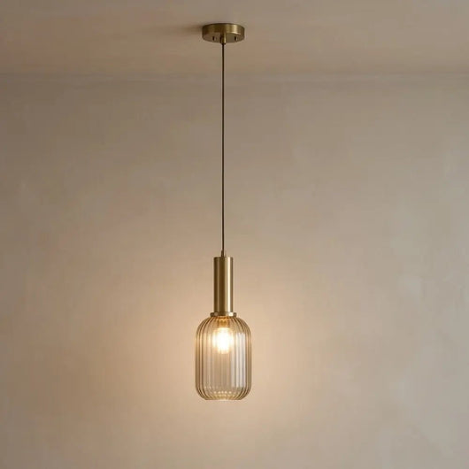 Suspension Luminaire en Verre - Onde Subtile | Chroria - vue 8 | Azeniah