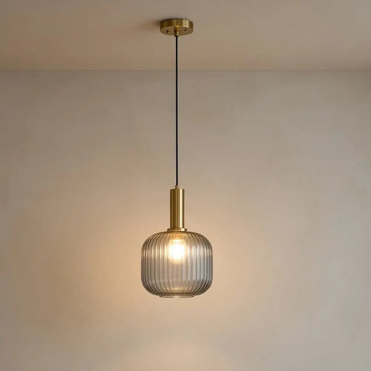 Suspension Luminaire en Verre - Onde Subtile | Chroria - vue 10 | Azeniah