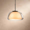 Suspension Luminaire En Verre - Voile Dépoli | Elvysia