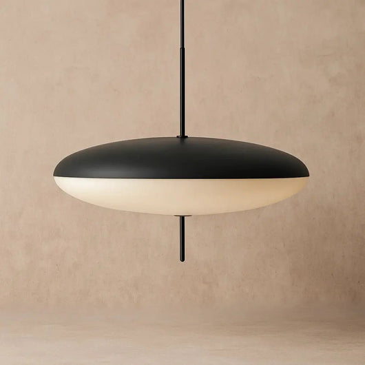 Suspension Luminaire Grand Disque - Courbe Aérienne | Azelia - vue 2 | Azeniah