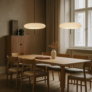 Suspension Luminaire Grand Disque - Courbe Aérienne | Azelia