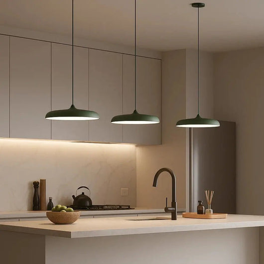 Suspension Luminaire Industriel - Ombre Cuivrée | Indutria - vue 4 | Azeniah