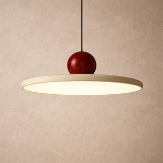 Suspension Luminaire Industrielle - Disque Flottant | Orbyta