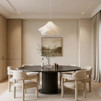 Suspension Luminaire Intérieur Italien - Voile Aérien | Serenya - vue 6 | Azeniah