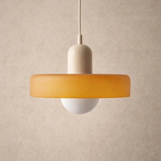 Suspension Luminaire Japandi - Voile Minéral | Lunara - vue 10 | Azeniah