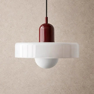 Suspension Luminaire Japandi - Voile Minéral | Lunara