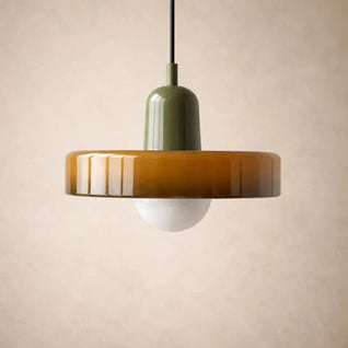 Suspension Luminaire Japandi - Voile Minéral | Lunara