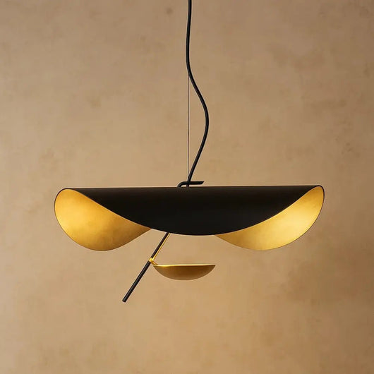 Suspension Luminaire Moderne - Arc Doré | Claryos | Azeniah