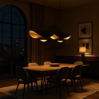 Suspension Luminaire Moderne - Arc Doré | Claryos