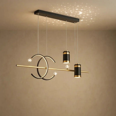 Suspension Luminaire Pour Manger - Arc Suspendu | Lumesa - vue 2 | Azeniah