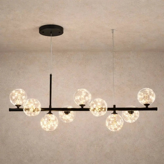 Suspension Luminaire Salle À Manger - Barre Épurée | Aurella - vue 10 | Azeniah