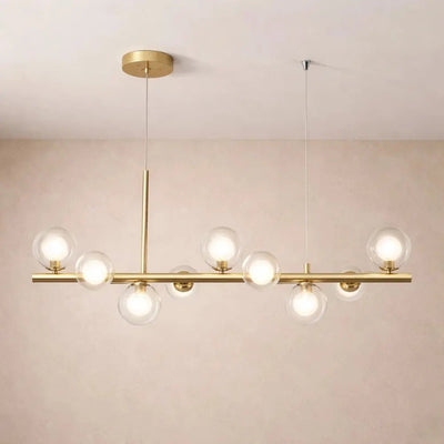 Suspension Luminaire Salle À Manger - Barre Épurée | Aurella - vue 3 | Azeniah