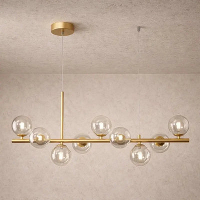 Suspension Luminaire Salle À Manger - Barre Épurée | Aurella - vue 8 | Azeniah