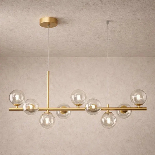 Suspension Luminaire Salle À Manger - Barre Épurée | Aurella - vue 8 | Azeniah