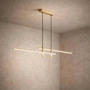 Suspension Luminaire Salle À Manger - Barre Épurée | Silvena