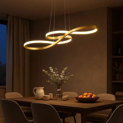 Suspension Luminaire Salle À Manger - Barre Épurée | Solvana - vue 4 | Azeniah