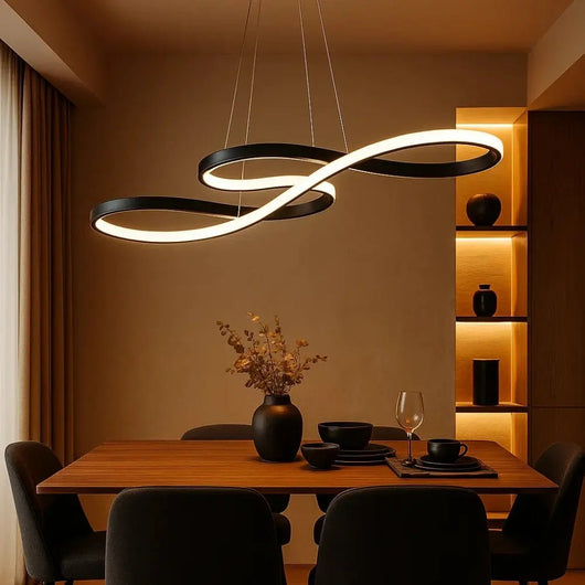 Suspension Luminaire Salle À Manger - Barre Épurée | Solvana - vue 5 | Azeniah