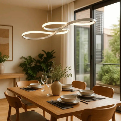 Suspension Luminaire Salle À Manger - Barre Épurée | Solvana - vue 6 | Azeniah