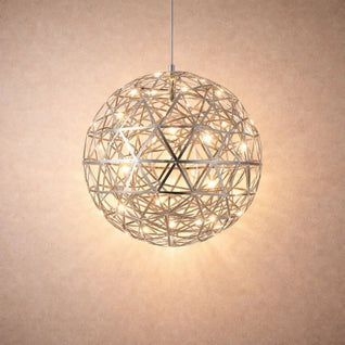 Suspension Luminaire Salon - Explosion Chromée | Stellaris