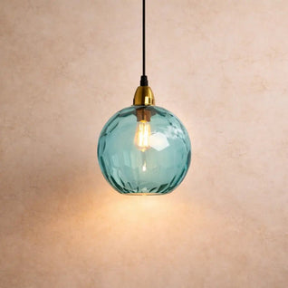 Suspension Luminaire Verre - Éclat Chromatique | Calyvia