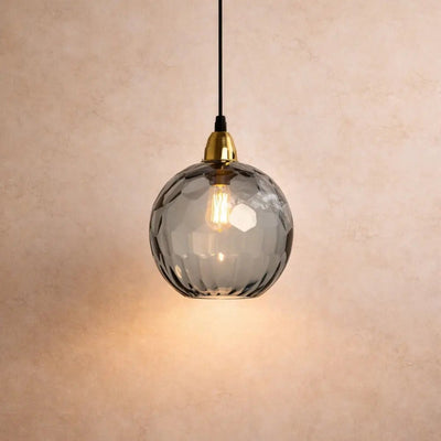 Suspension Luminaire Verre - Éclat Chromatique | Calyvia - vue 5 | Azeniah