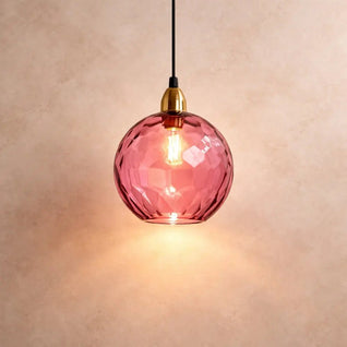 Suspension Luminaire Verre - Éclat Chromatique | Calyvia