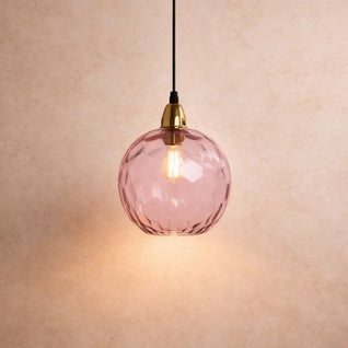 Suspension Luminaire Verre - Éclat Chromatique | Calyvia