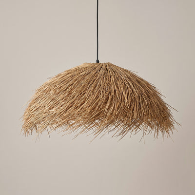 Suspension Rotin Dôme Tressé Ø 50 cm Wabi Sabi Wabira - Azeniah