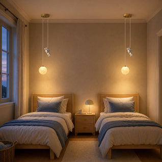 Veilleuse Astronaute Suspension Lune LED | Hoshéna