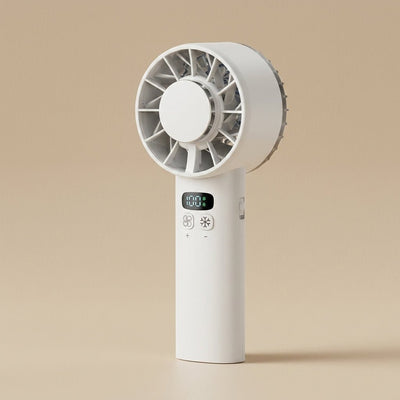 Ventilateur à main refroidissant Selvora coloris blanc