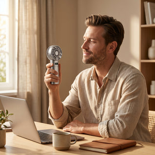 Ventilateur à Main Refroidissant Semi-Conducteur 5200mAh | Selvora
