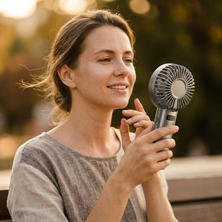 Ventilateur à Main Refroidissant Semi-Conducteur 5200mAh | Selvora