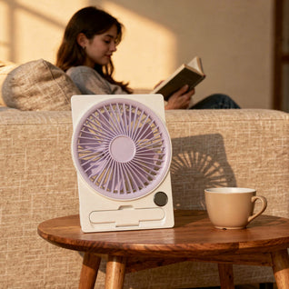 Ventilateur de Bureau Silencieux Sans Fil Ultra-Fin | Nyssel