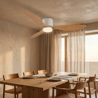 Ventilateur de Plafond avec Lumière DC Réversible 105-132 cm | Sirane