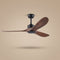 Ventilateur de Plafond Bois sans Lumière, Silencieux | Vaeron