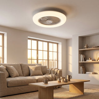 Ventilateur de Plafond Lames Invisibles 52 cm Silencieux | Tervio