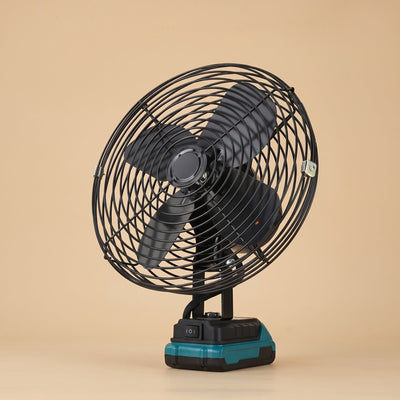 Ventilateur sans fil Edalys variante Makita 18V vert