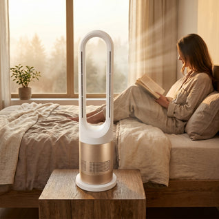Ventilateur Sans Pale Chauffage Refroidissement 8 Vitesses LED | Vosena
