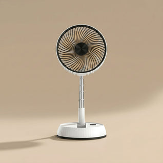 Ventilateur Sur Pied Pliable Rechargeable 5400mAh Télécommande | Zelvio