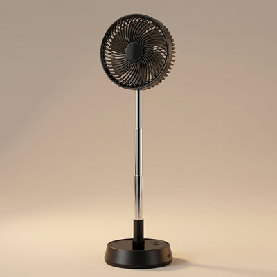 Ventilateur sur pied pliable Zelvio coloris Noir packshot