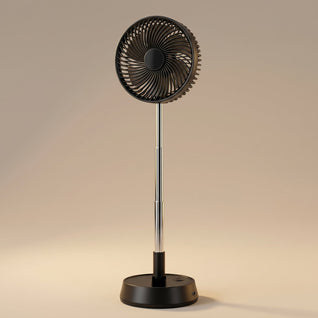 Ventilateur Sur Pied Pliable Rechargeable 5400mAh Télécommande | Zelvio